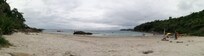Playa íntima en Ribeiro, a pie desde playa Bombas.