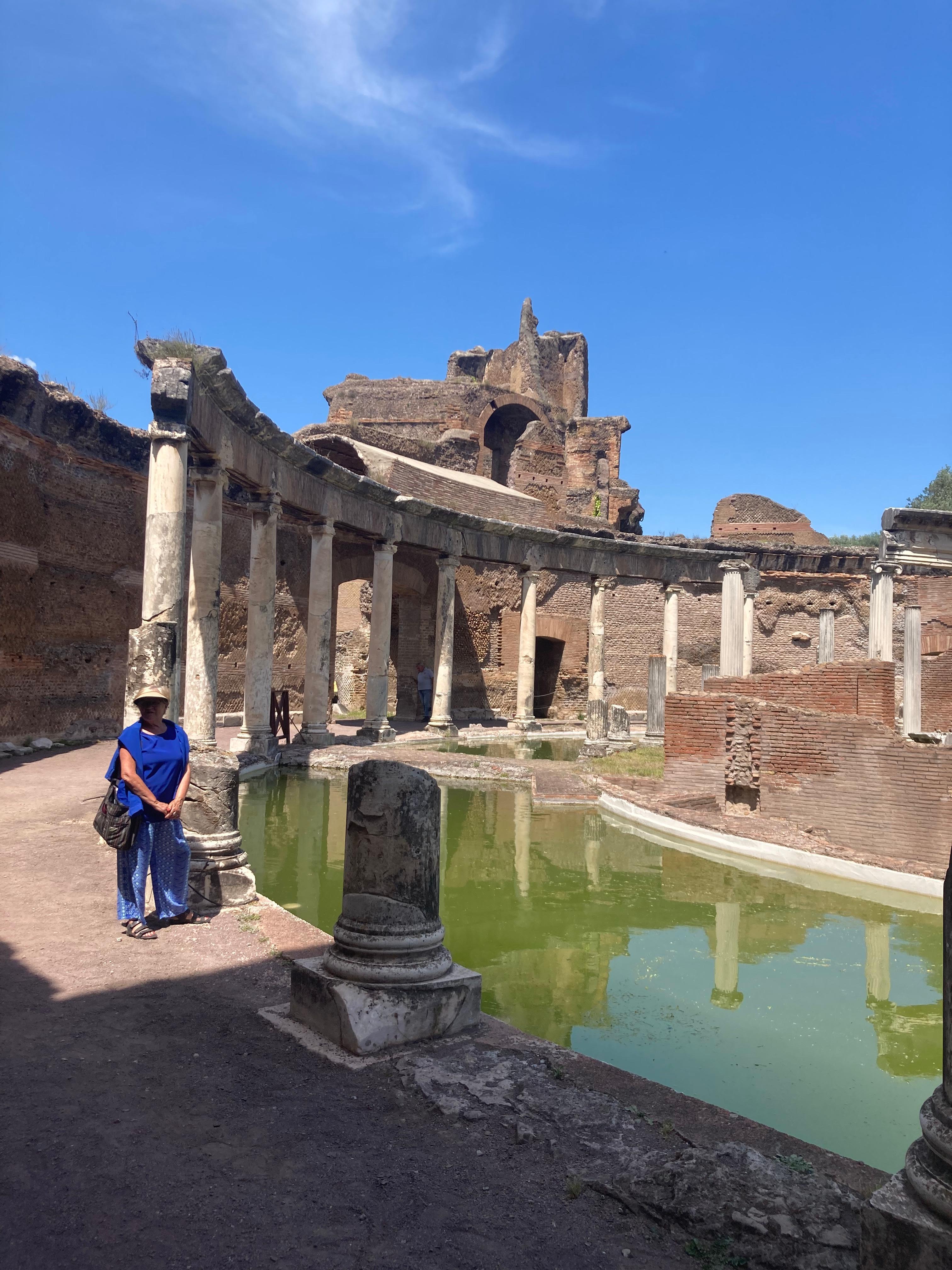 Part of massive Hadrian’s Villa site (they also call it Adrian’s Villa)