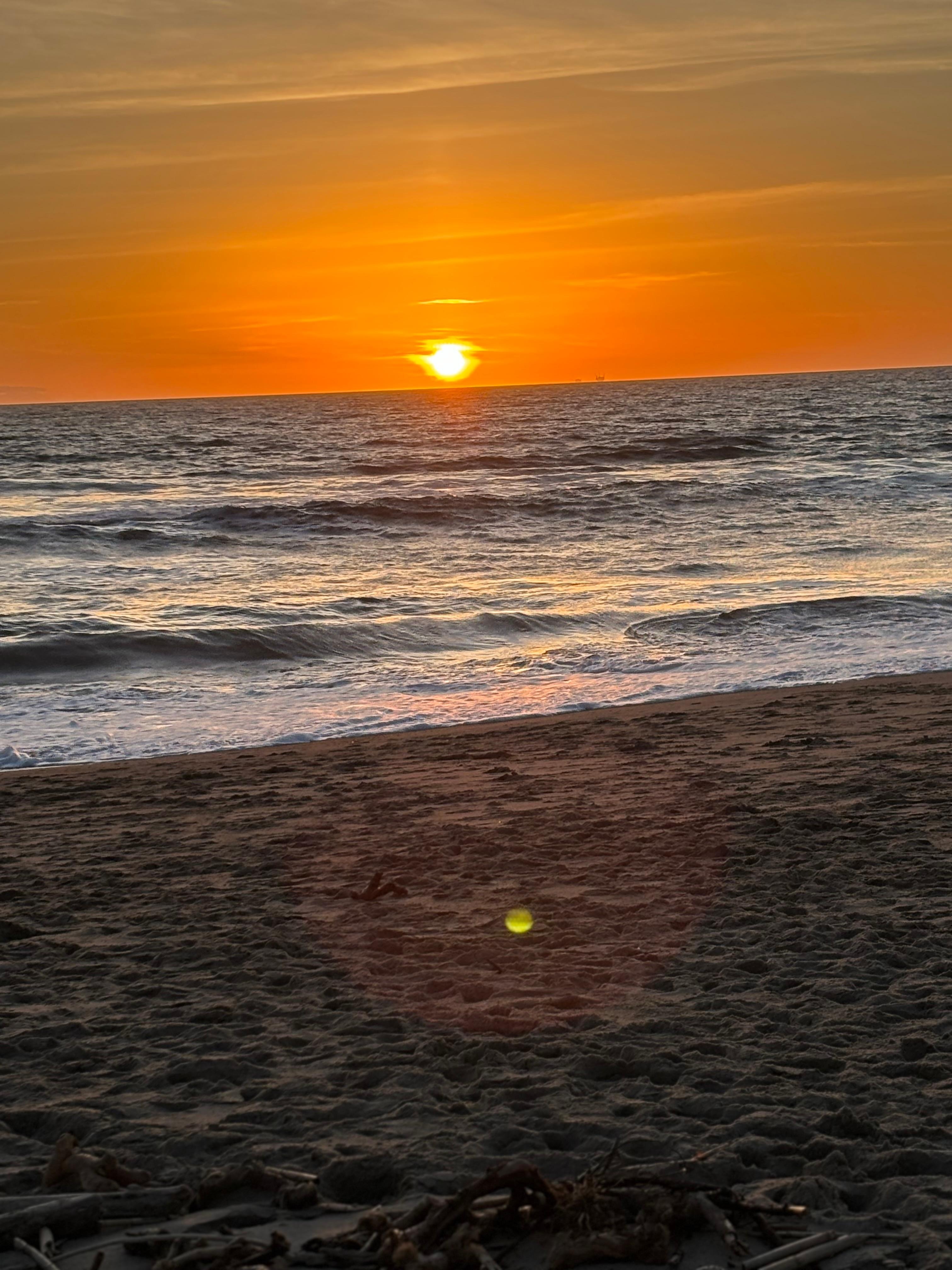 Sunset at the beach 