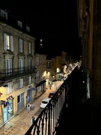 View from our balcony