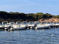 Boat rental at end of hotel property