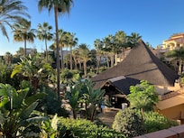 Utsikt fra terrassen