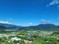 산 뷰가 좋아요^^