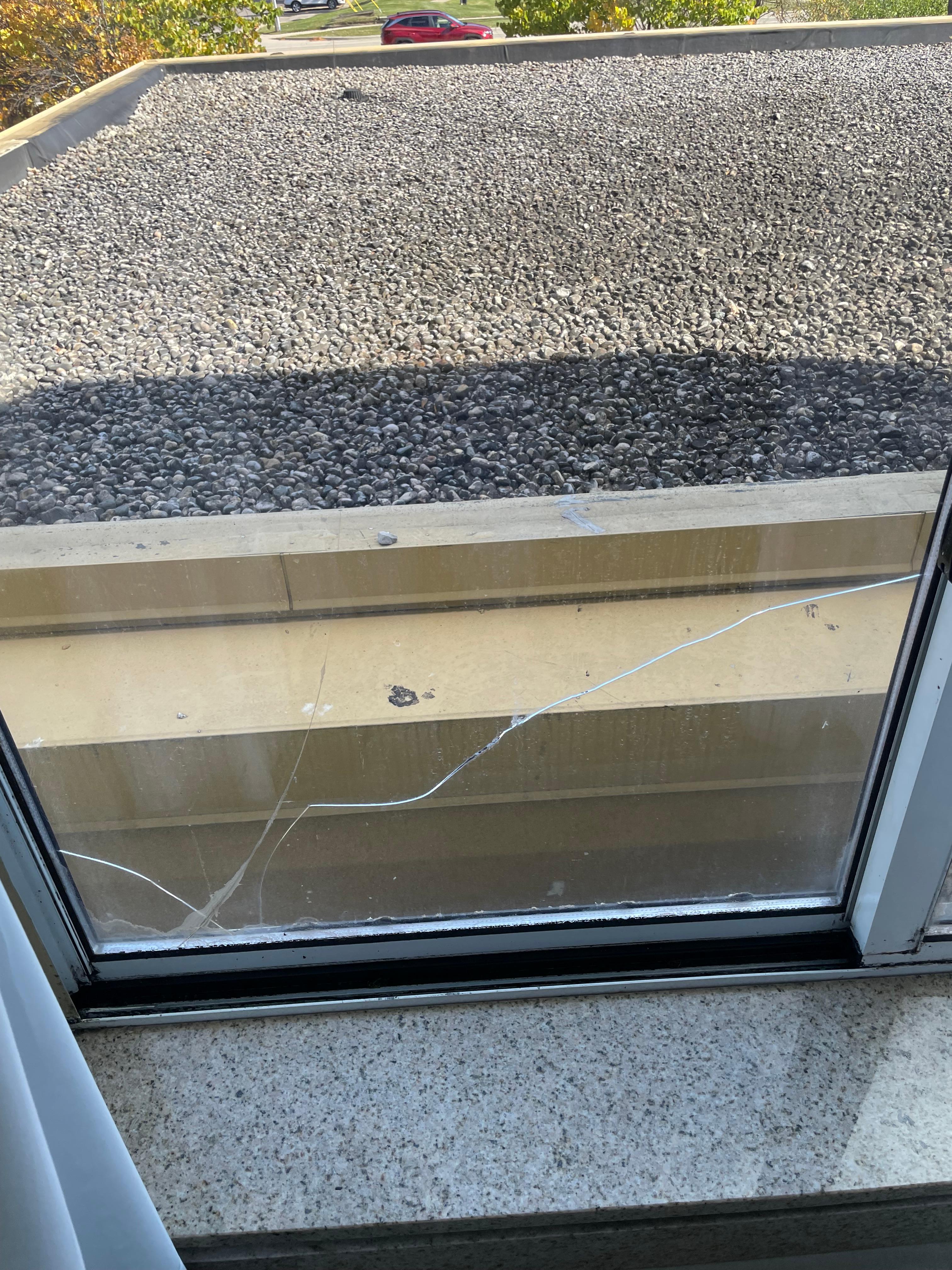 Broken window