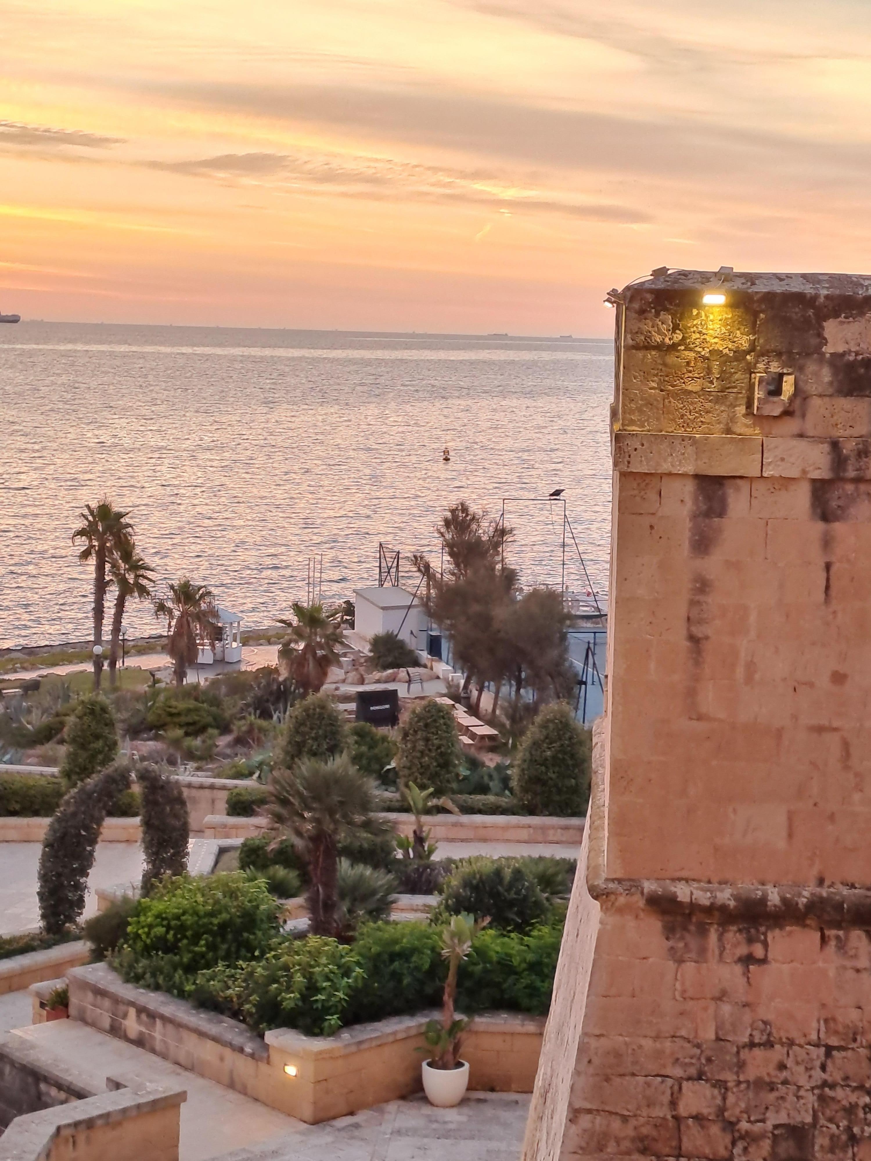 La vista dalla camera