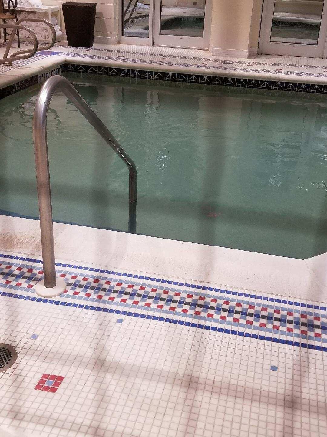 Don't plan on swimming laps.