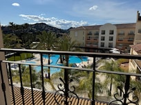 Blick vom Zimmer 393 aus