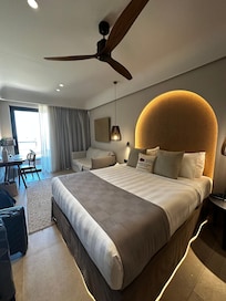 the hotel room