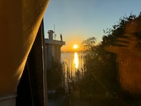 Early morning view from our room.