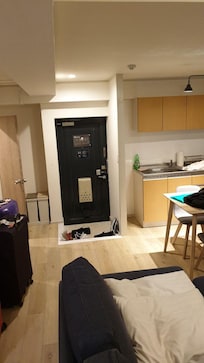 entrance to the room