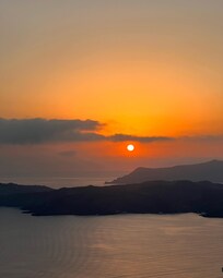 Por do sol da sacada do Lilium !