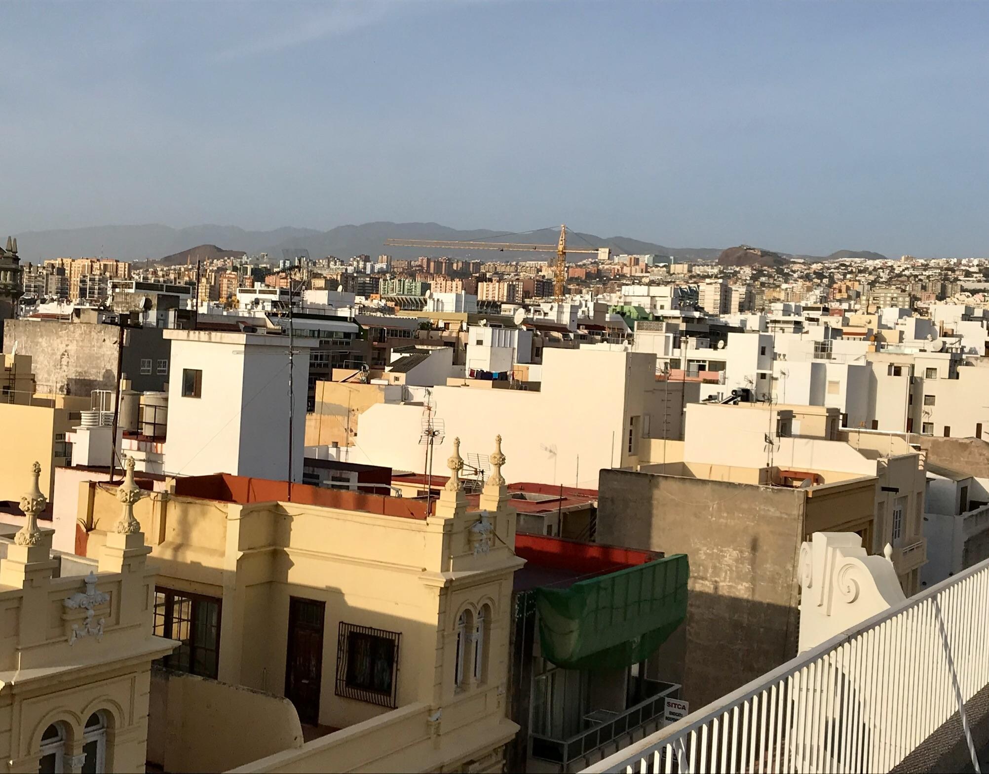 Morgen udsigt tagterrasse