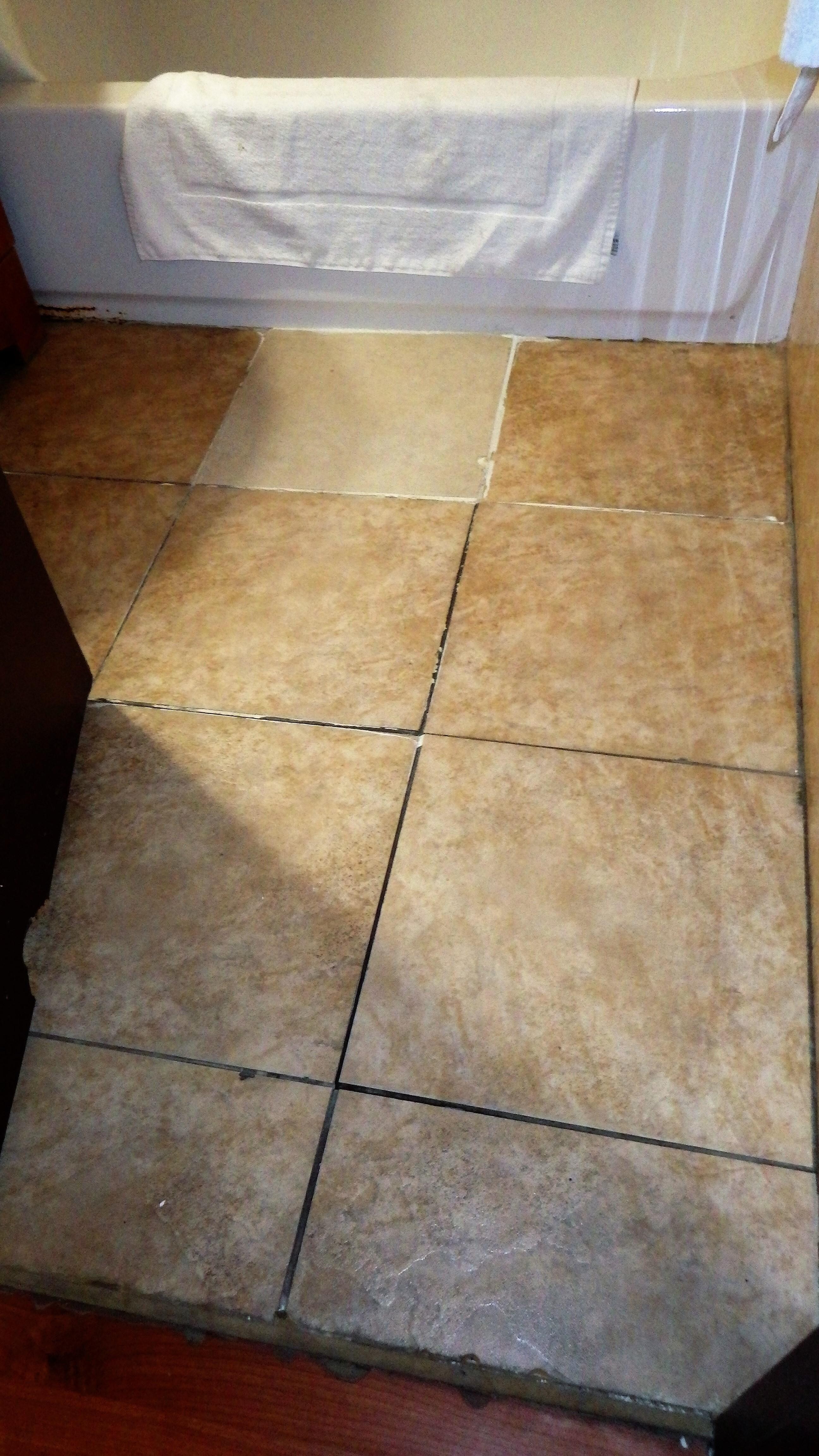 marvelous bathroom floor