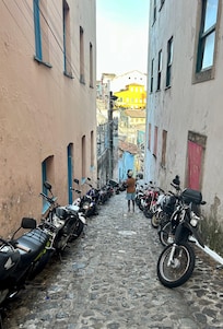 The slope down from Pelhourinho