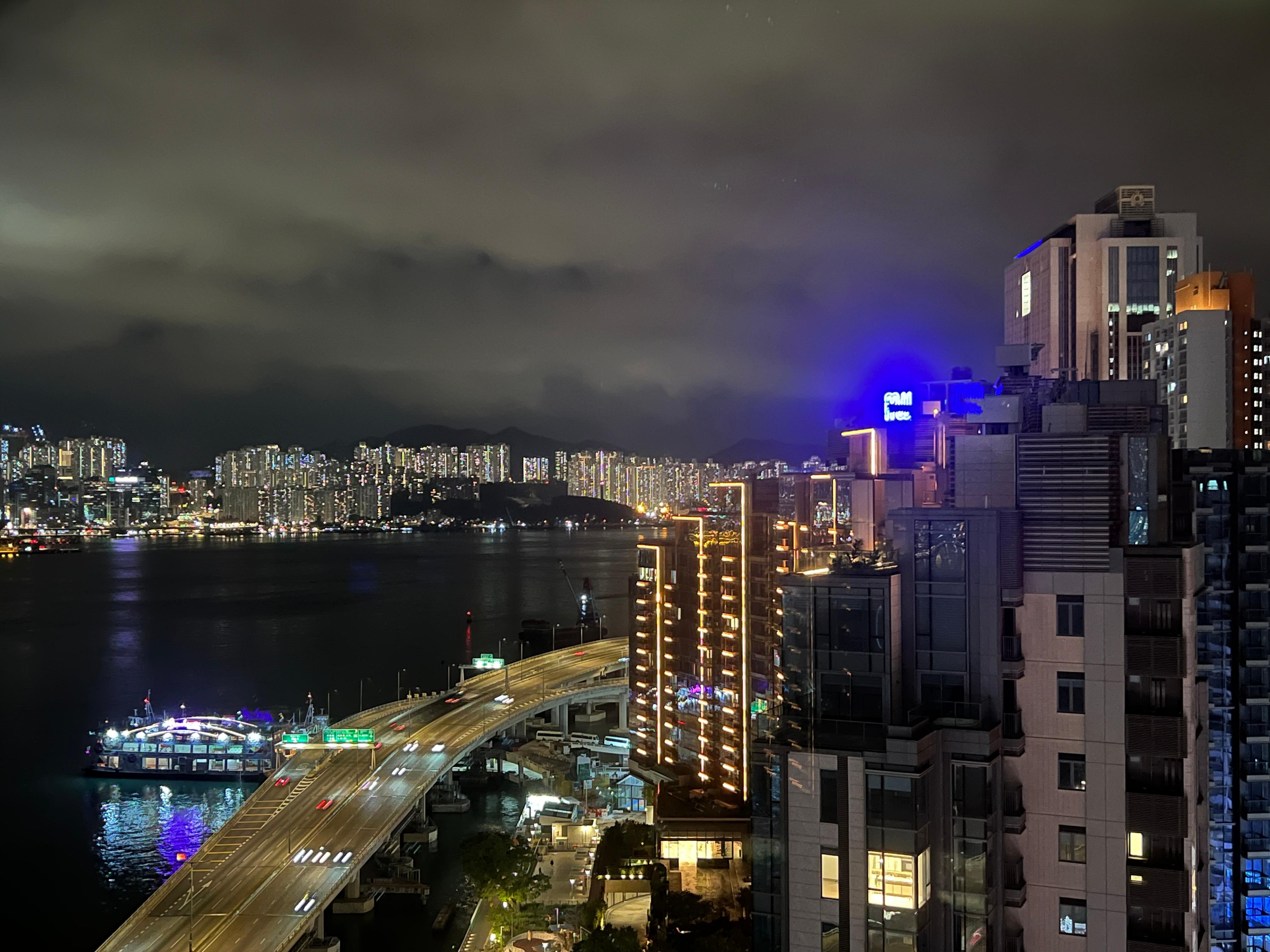 夜景俯視