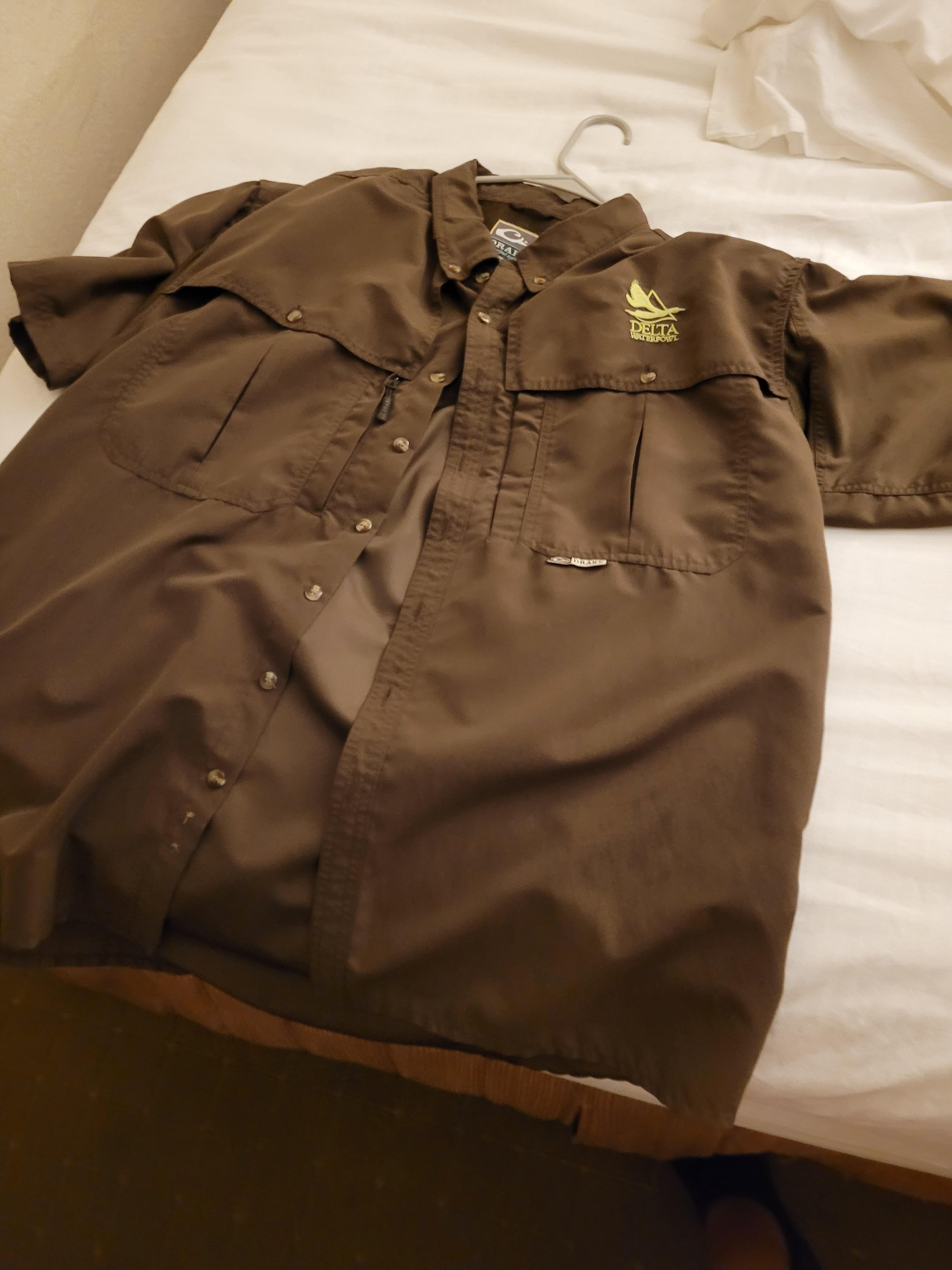 Someone's shirt left in the closet!