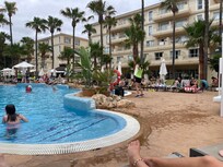 Pool area