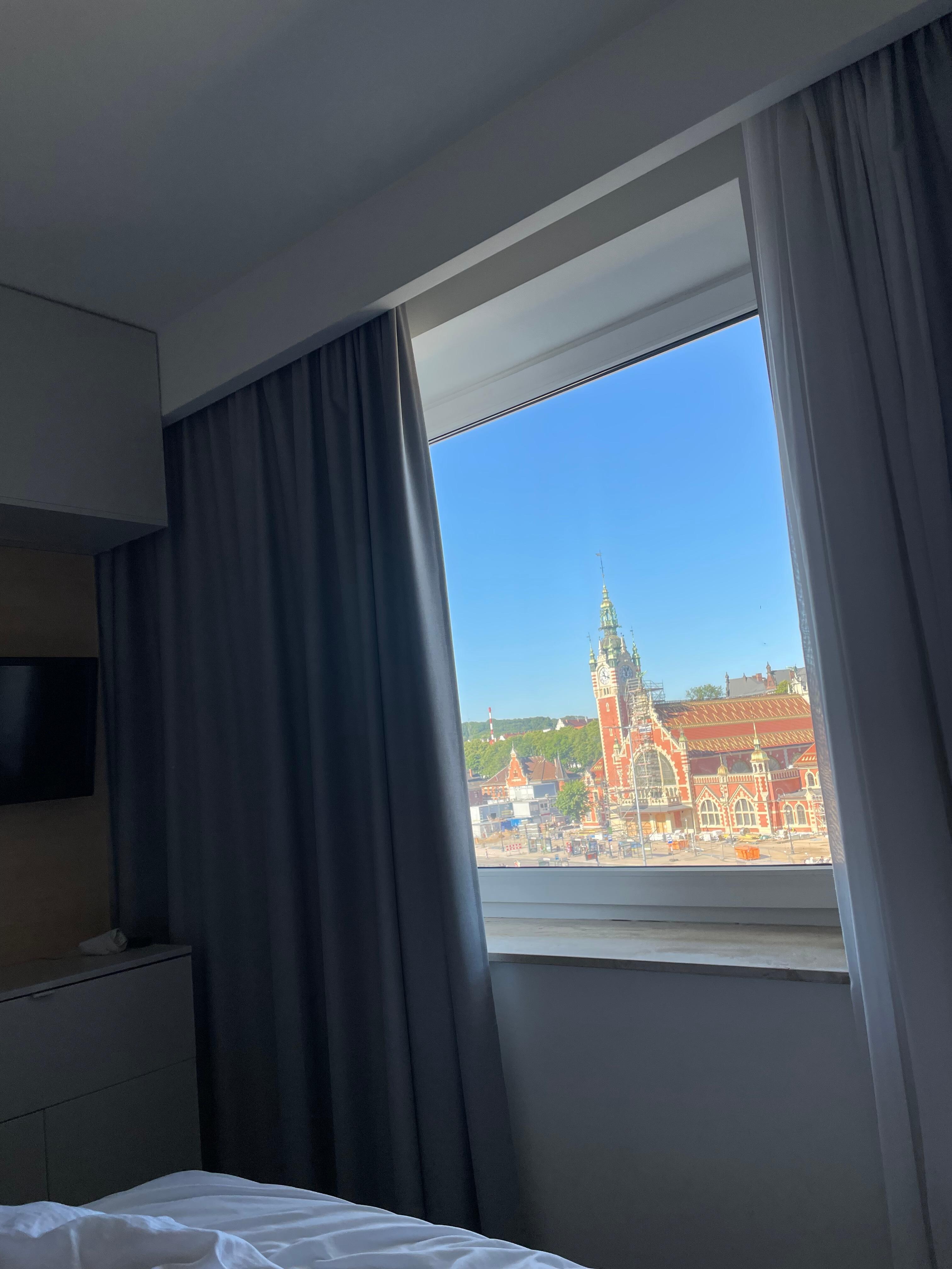 Utsikt från sovrummet 