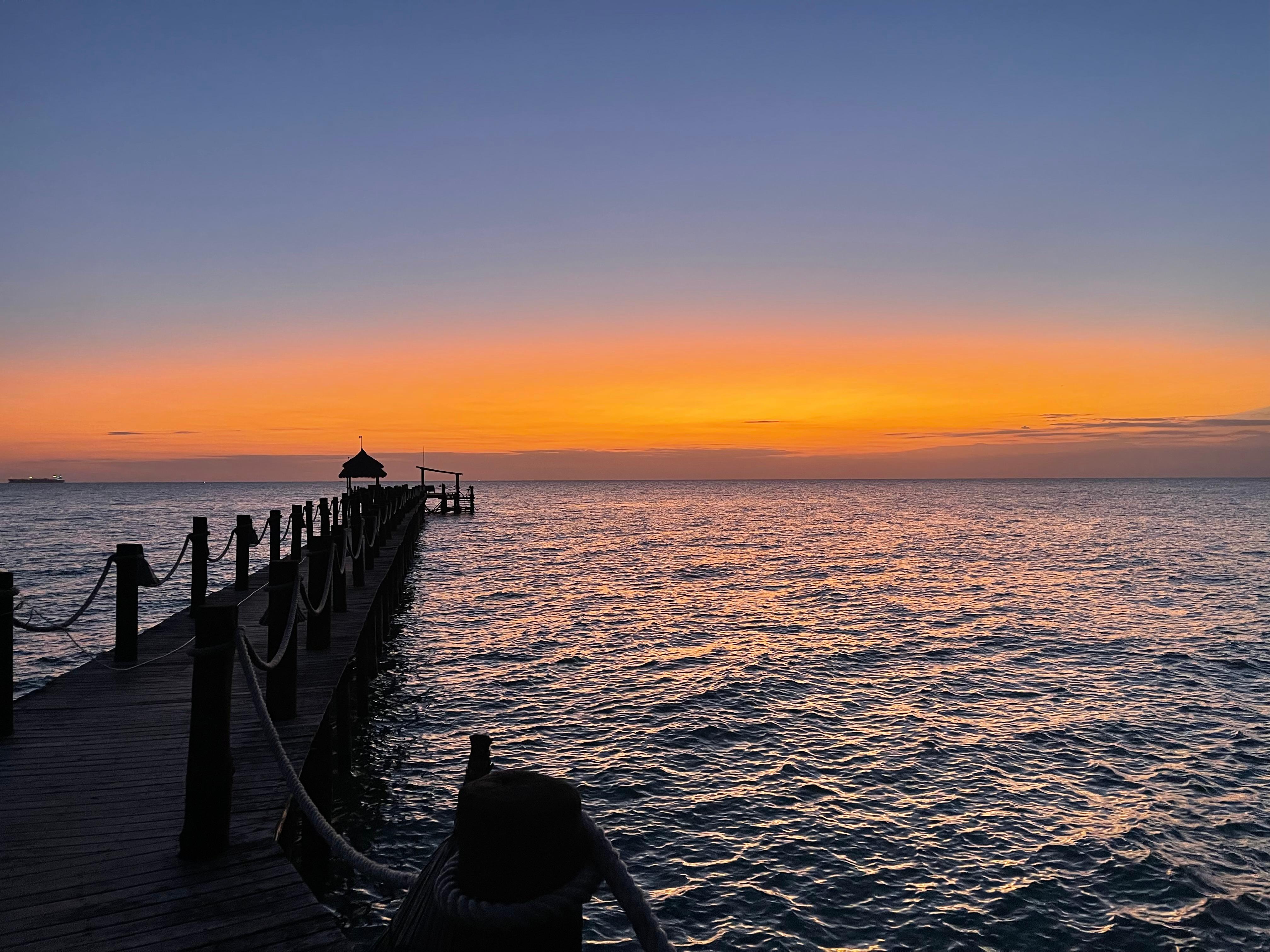 The Jetty provided a lovely view at sunset. If we had more time we would’ve booked the private dinner experience at the end of the jetty.