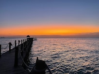 The Jetty provided a lovely view at sunset. If we had more time we would’ve booked the private dinner experience at the end of the jetty.