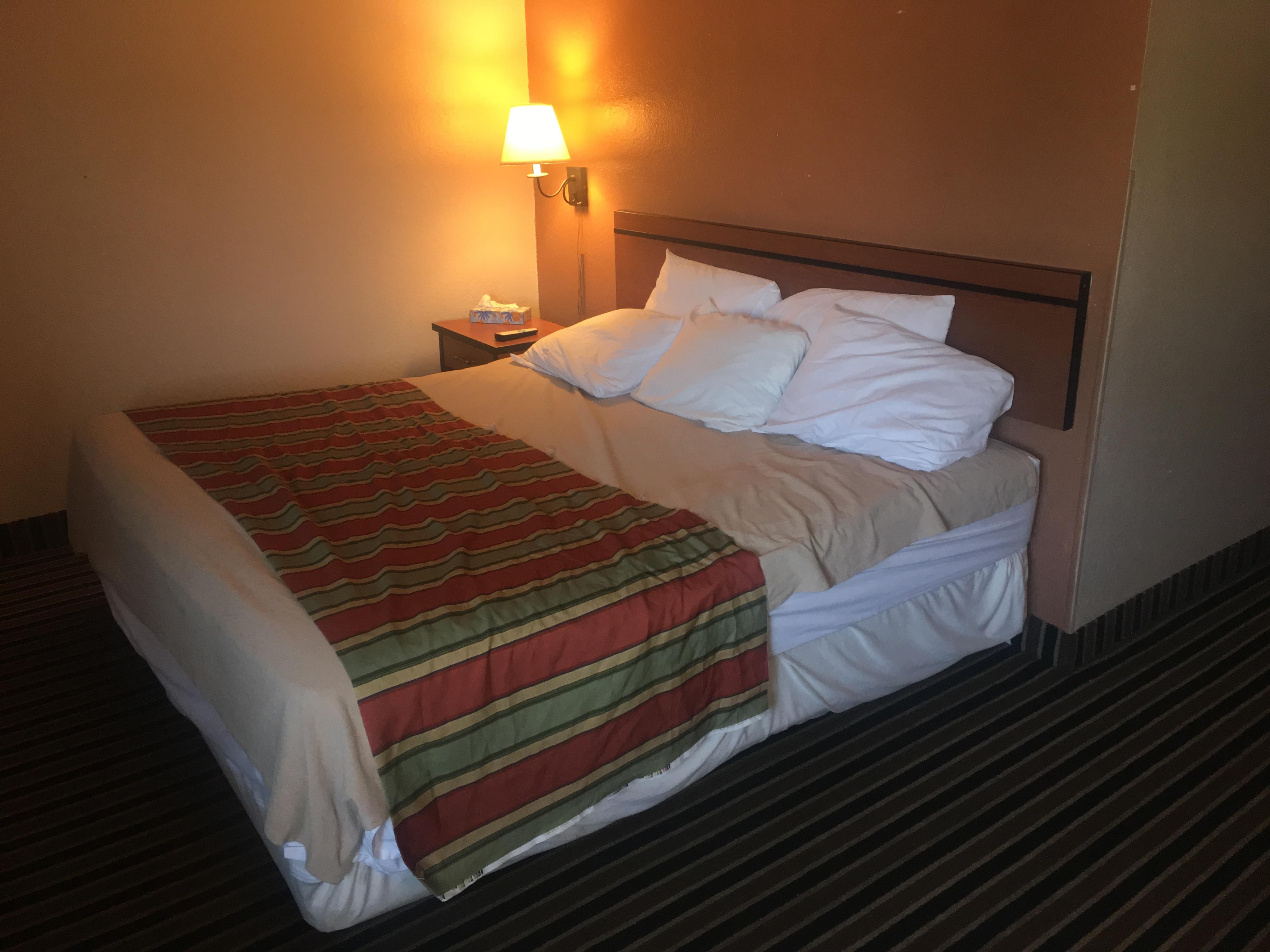 This is how the bed looked upon arrival