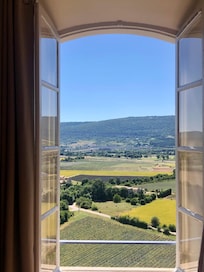 View from rooms at the back of the hotel.