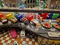 Frühstücksraum nahe Rezeption