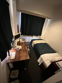 シングルベッドの部屋です。