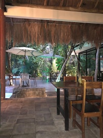 View from restaurant