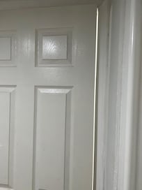 Door would not close.