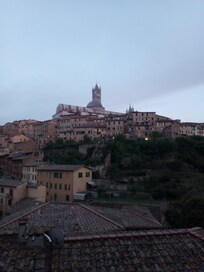 La vue depuis le balcon de la chambre