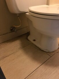 Gammalt läckage och mögel