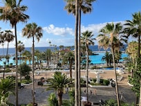View from sea view room.