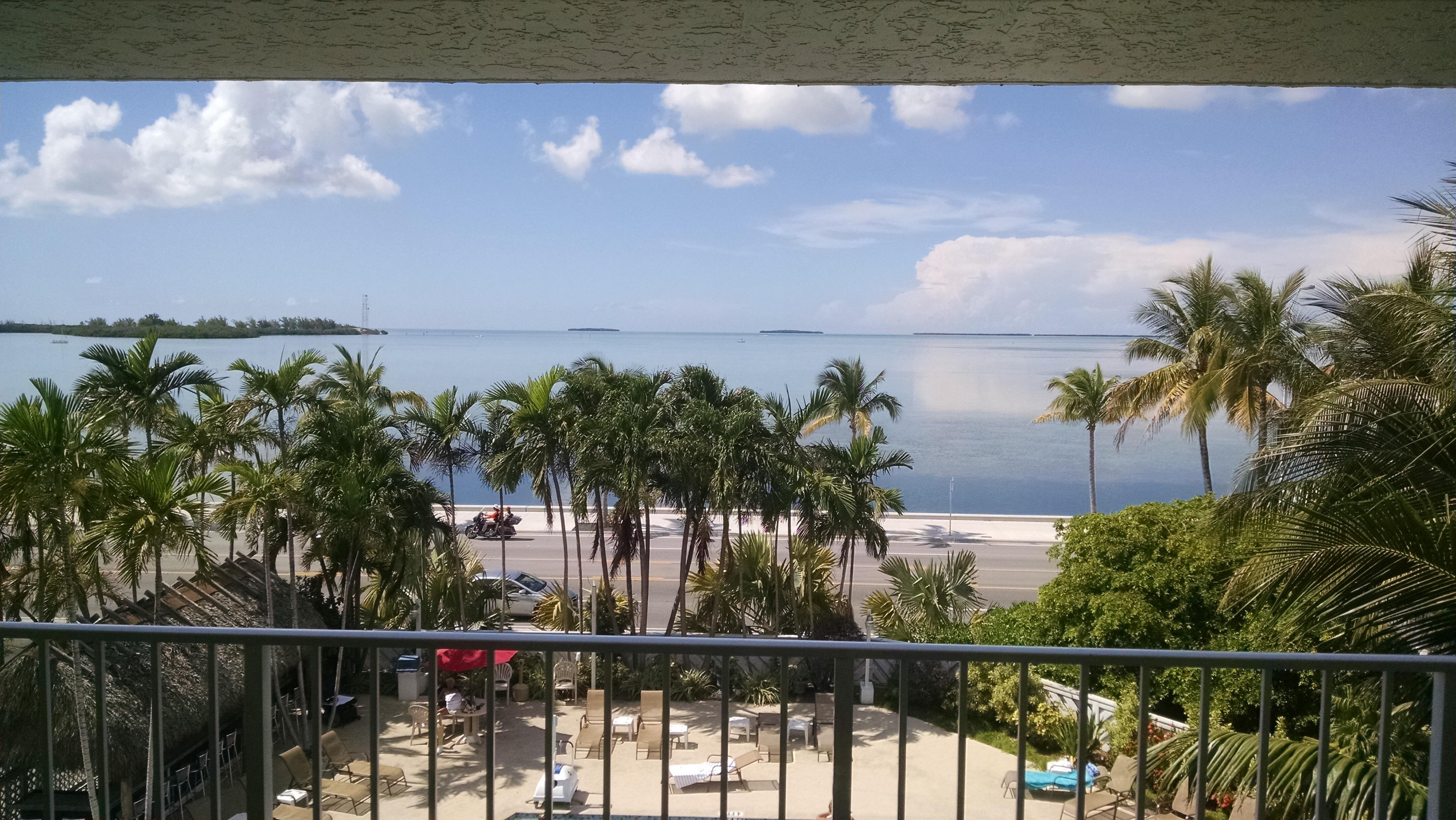 My view from the balcony