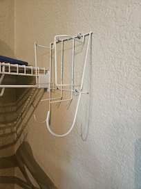 Where the iron is suppose to go