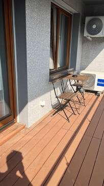 Sunny balcony