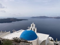 Three Bells of Fira, 5 minute walk from Villa Fotini