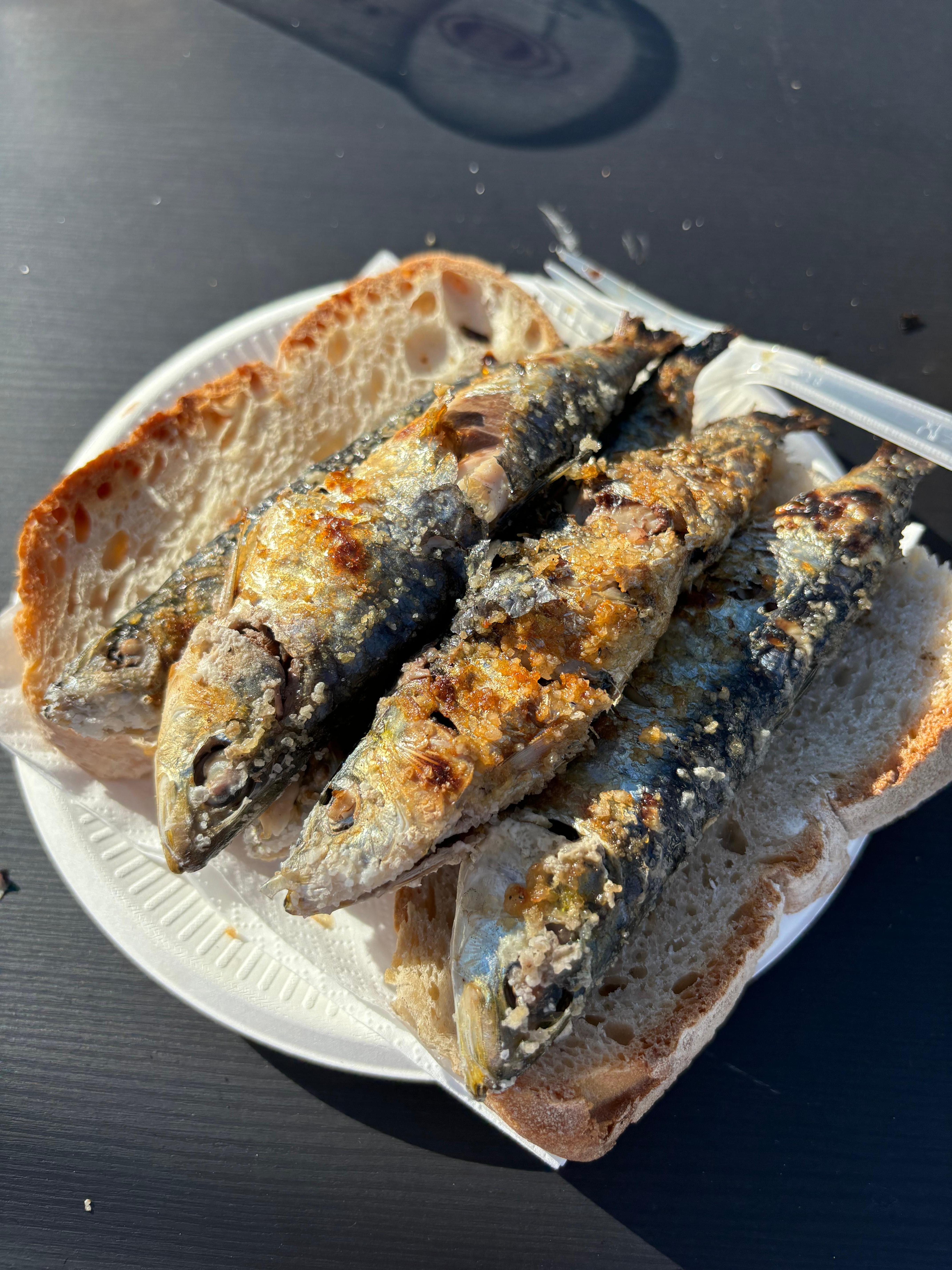 C’était trop bon les sardines