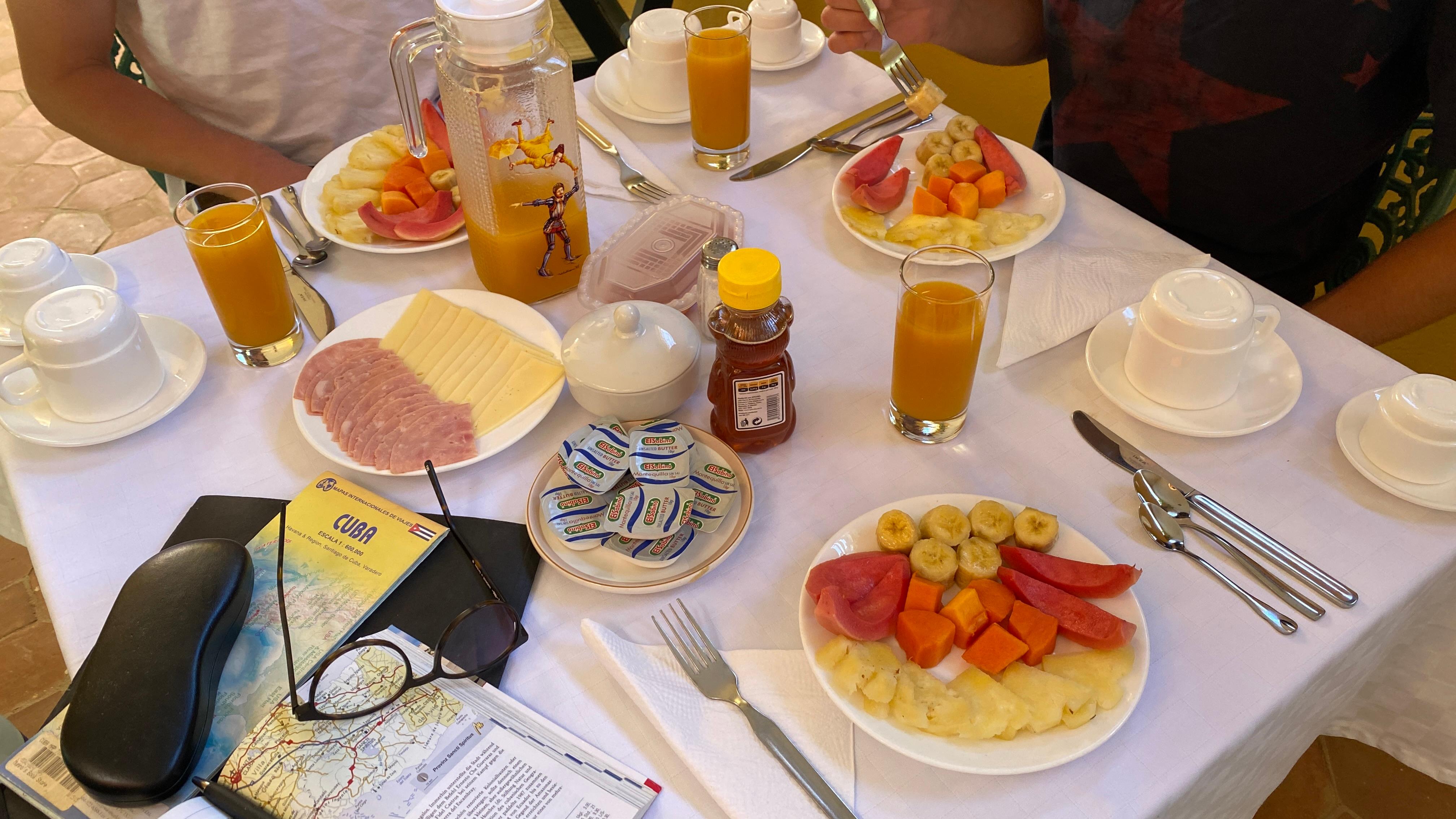 Ein stärkendes schmackhaftes Frühstück 