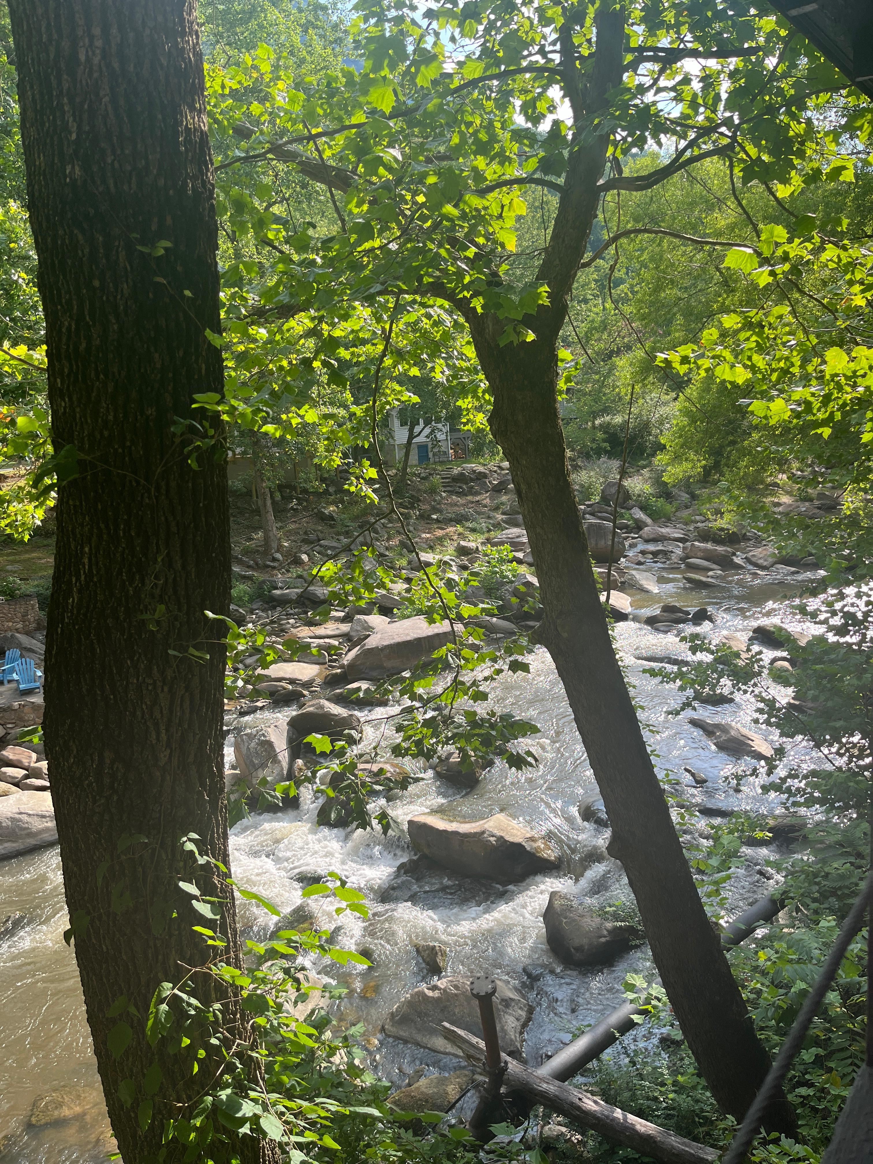 River right outside