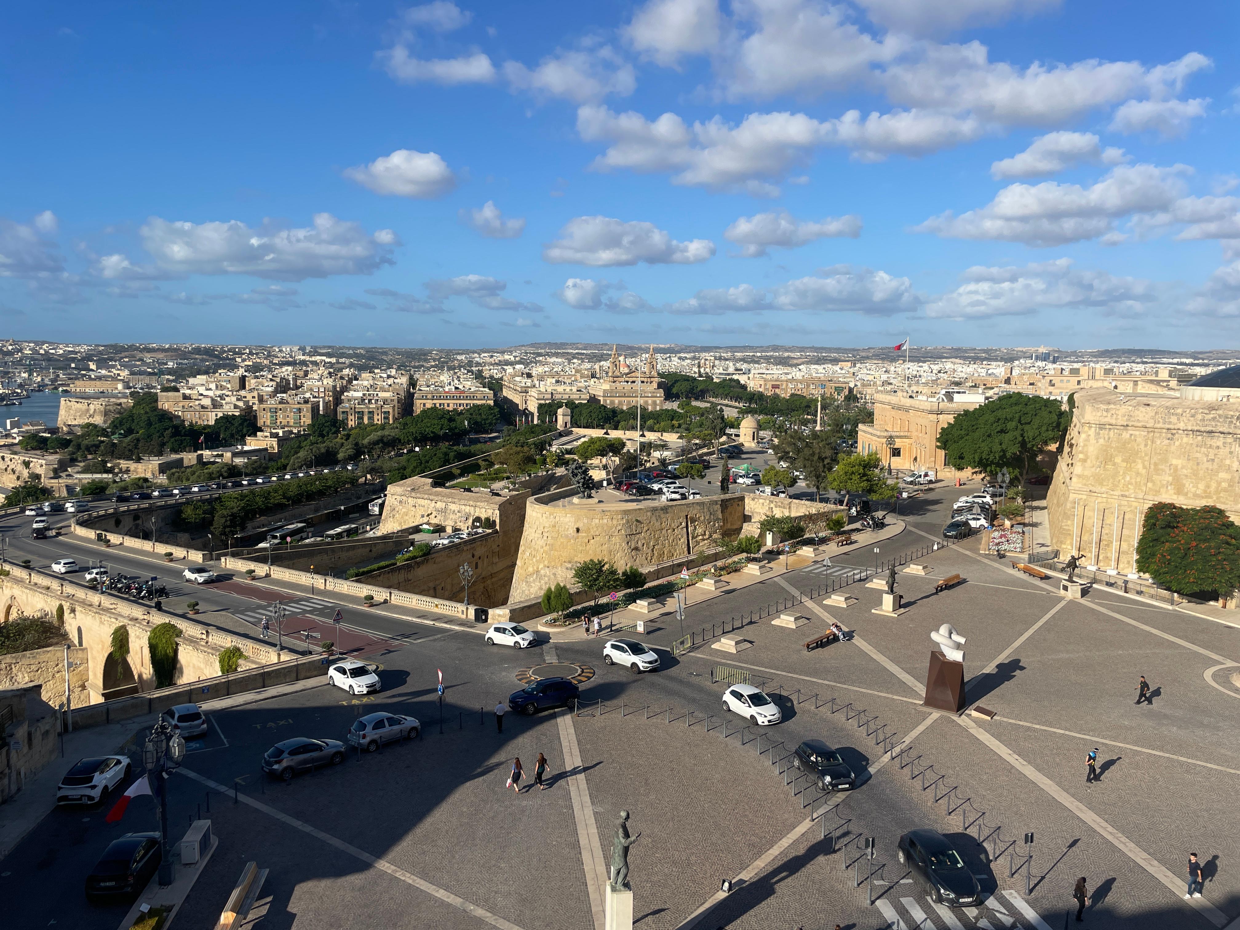 View from the breakfast’s room