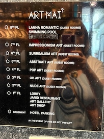 Theme of each floor