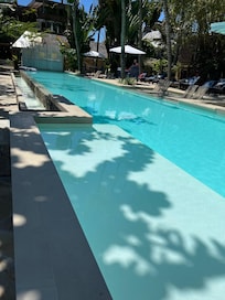 Área da piscina