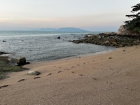 Ampersand's exclusive beach.