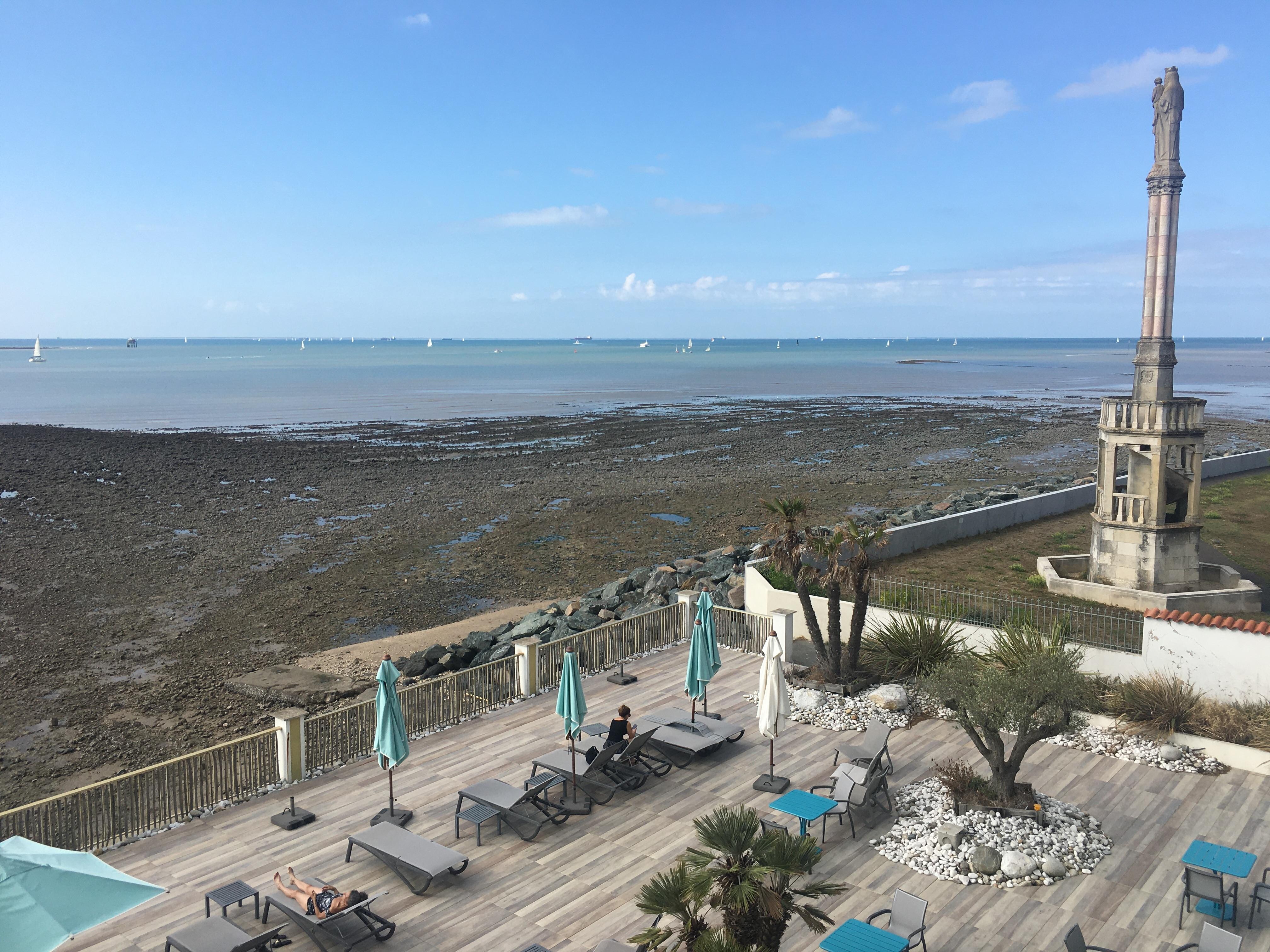 Vue du balcon de la chambre 