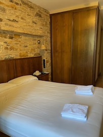 Comfortable bed, &  clean linens.