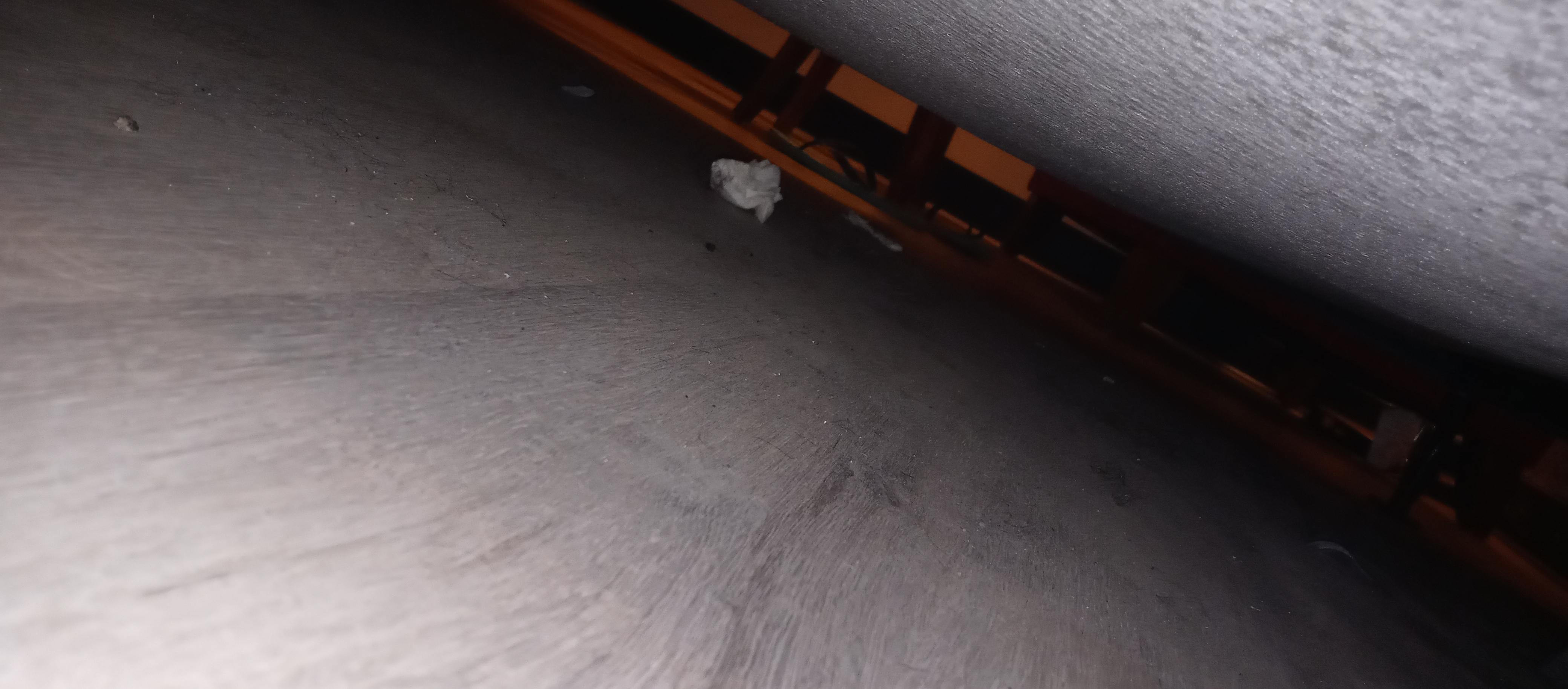 under the bed