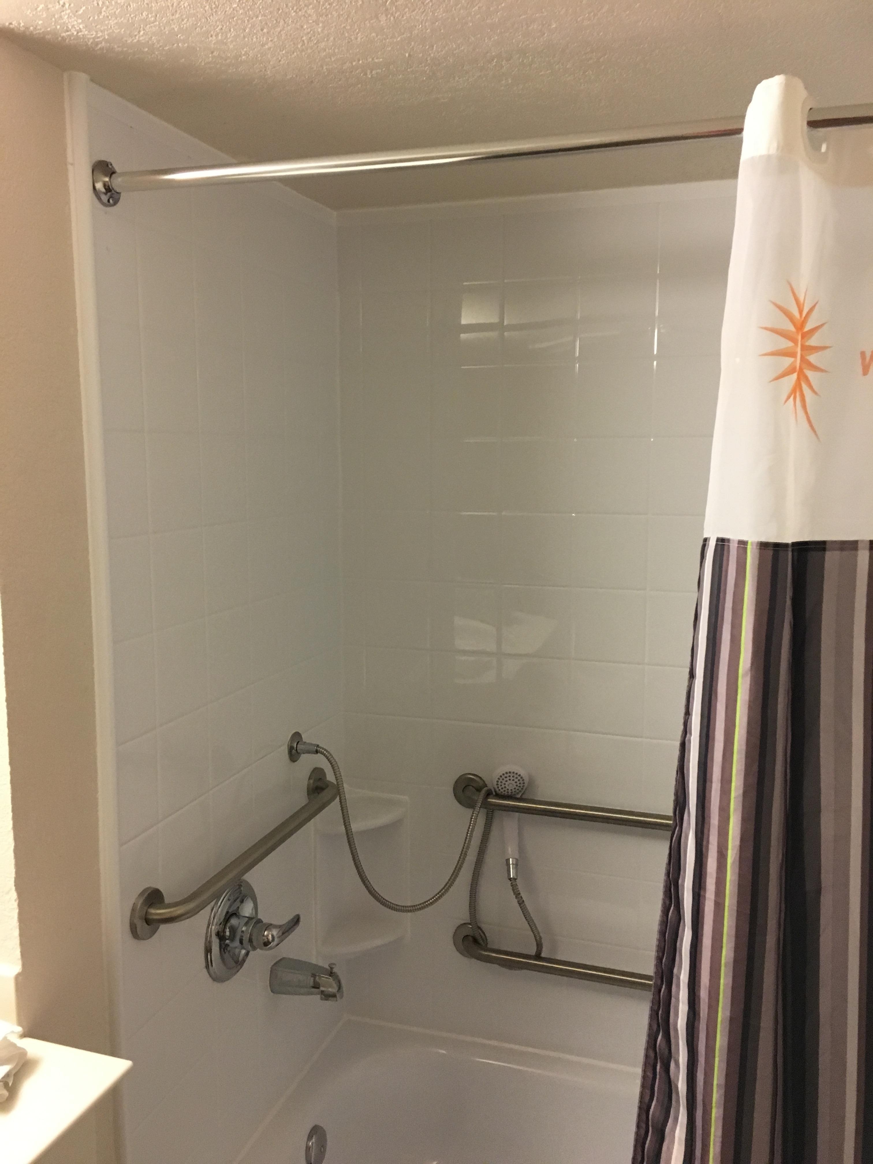 Where's the shower head?