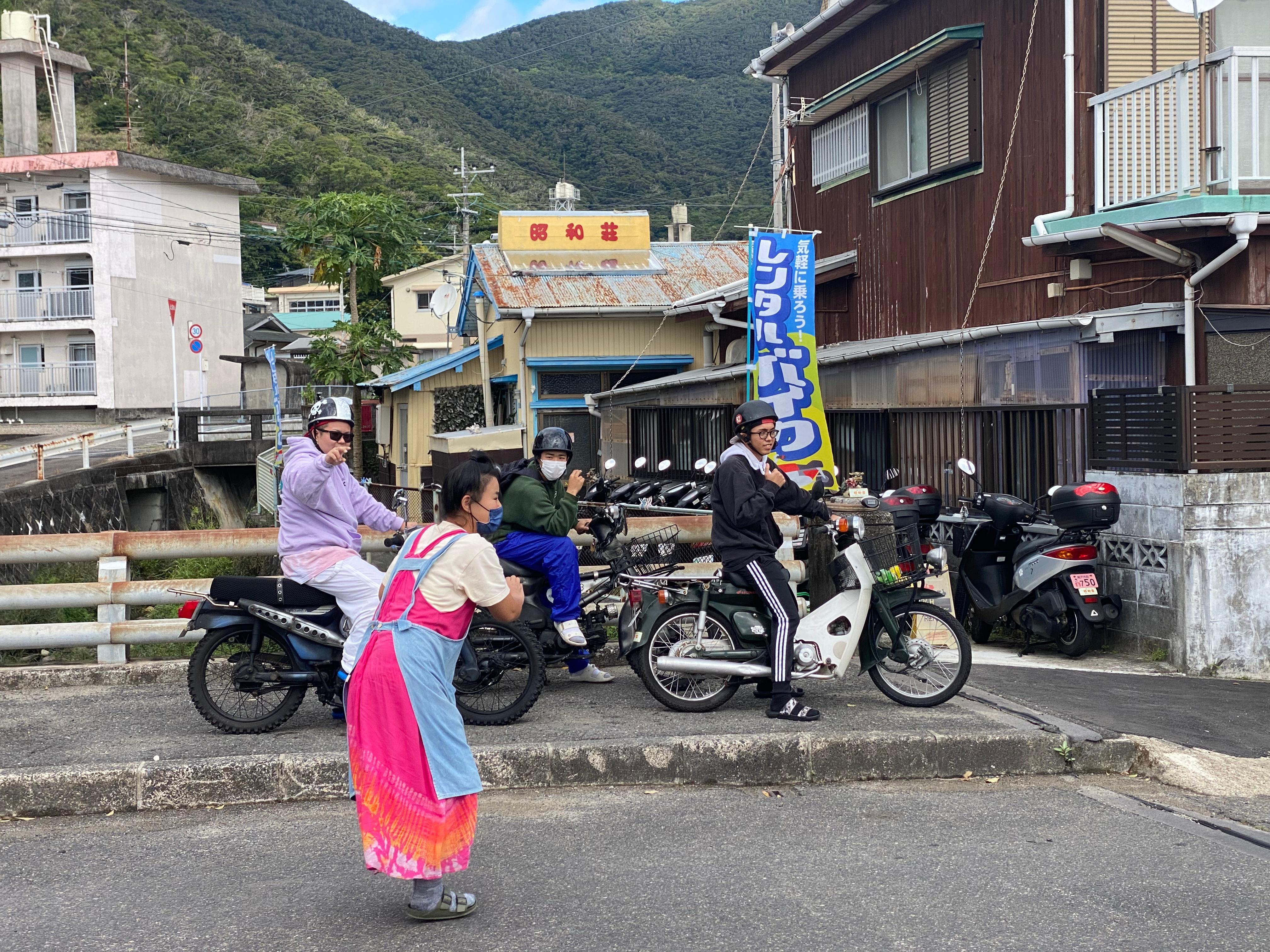 レンタルバイクにてツーリング