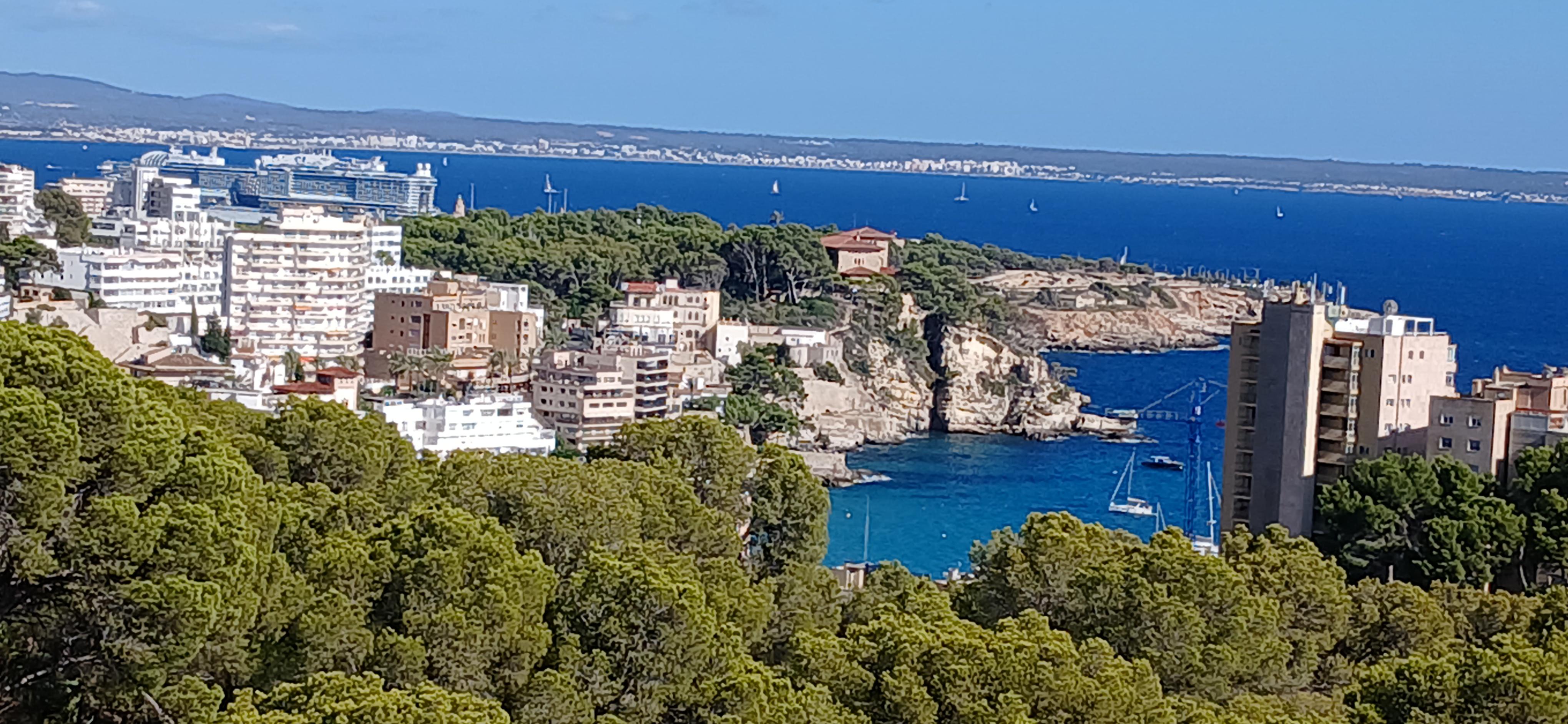 View from balcony 